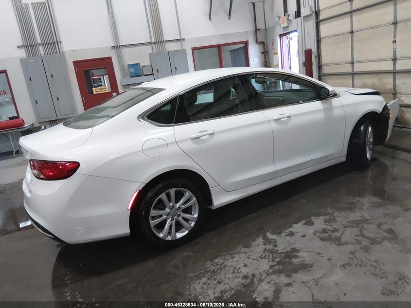 2015 Chrysler 200 VIN 1C3CCCAB1FN702026 IAAI salvage auction — FRONT END, Salvage (Idaho), sold $1,100 on 2026-07-10 (photo 4)