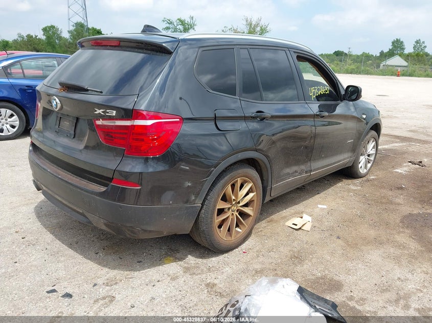 2014 BMW X3 VIN 5UXWX9C52E0D34542 IAAI salvage auction — LEFT SIDE, Junk Bill Of Sale Mv2459 (Wisconsin), sold $400 on 2026-07-07 (photo 4)