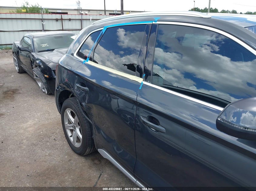 2021 Audi Q5 VIN WA1AAAFY1M2062855 IAAI salvage auction — RIGHT REAR, Salvage Title, sold $9,700 on 2026-08-21 (photo 6)