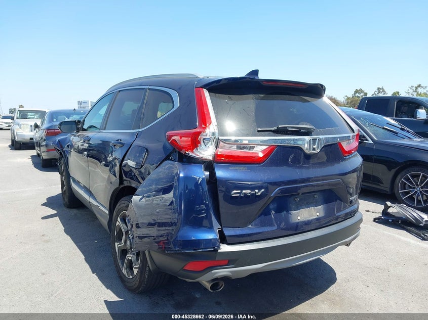 2017 Honda Cr-v VIN 2HKRW1H93HH517628 IAAI salvage auction — FRONT END, Salvage Title, sold $3,250 on 2026-07-11 (photo 3)