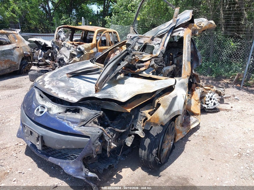 2012 Mazda 3 VIN JM1BL1V72C1627535 IAAI salvage auction — BURN, Salvage Title, sold $25 on 2026-07-22 (photo 6)