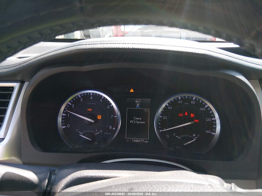 2015 Toyota Highlander VIN 5TDYKRFH5FS040305 IAAI salvage auction — FRONT END, Salvage Title, sold $5,200 on 2026-07-23 (photo 7)