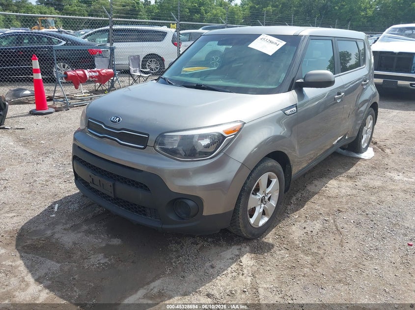 2017 Kia Soul VIN KNDJN2A26H7495809 IAAI salvage auction — NORMAL WEAR, Regular Certificate (Iowa), sold $500 on 2026-07-29 (photo 2)