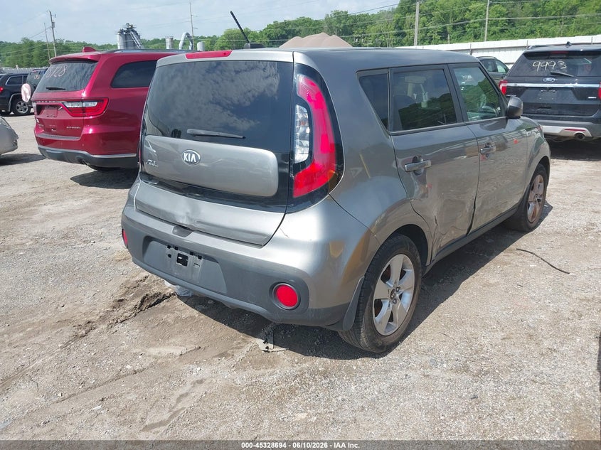 2017 Kia Soul VIN KNDJN2A26H7495809 IAAI salvage auction — NORMAL WEAR, Regular Certificate (Iowa), sold $500 on 2026-07-29 (photo 4)
