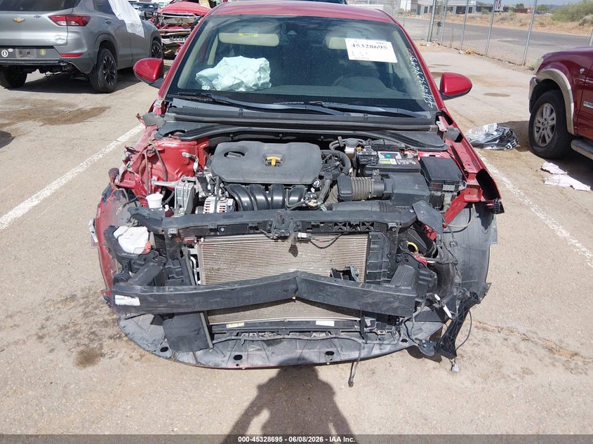2020 Hyundai Elantra VIN 5NPD84LFXLH607029 IAAI salvage auction — FRONT END, Salvage Title, sold $1,250 on 2026-07-22 (photo 6)