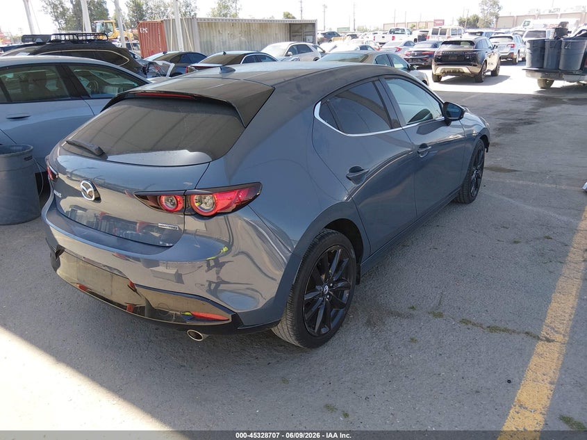 2019 Mazda 3 VIN JM1BPANM7K1133096 IAAI salvage auction — LEFT FRONT, Salvage Title, sold $3,850 on 2026-07-12 (photo 4)