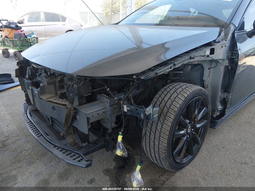 2019 Mazda 3 VIN JM1BPANM7K1133096 IAAI salvage auction — LEFT FRONT, Salvage Title, sold $3,850 on 2026-07-12 (photo 6)