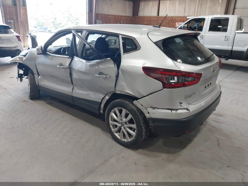 2020 Nissan Rogue VIN JN1BJ1CWXLW648560 IAAI salvage auction — LEFT SIDE, Salvage Title, sold $1,100 on 2026-07-15 (photo 3)