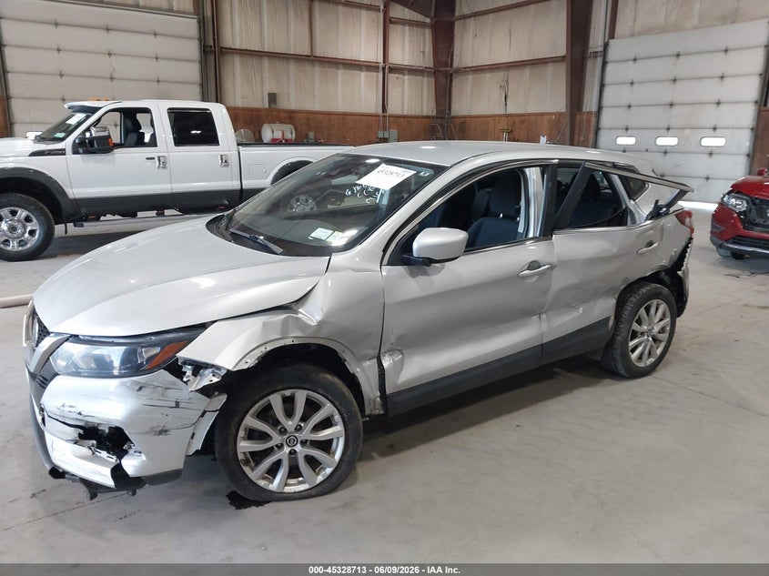 2020 Nissan Rogue VIN JN1BJ1CWXLW648560 IAAI salvage auction — LEFT SIDE, Salvage Title, sold $1,100 on 2026-07-15 (photo 6)