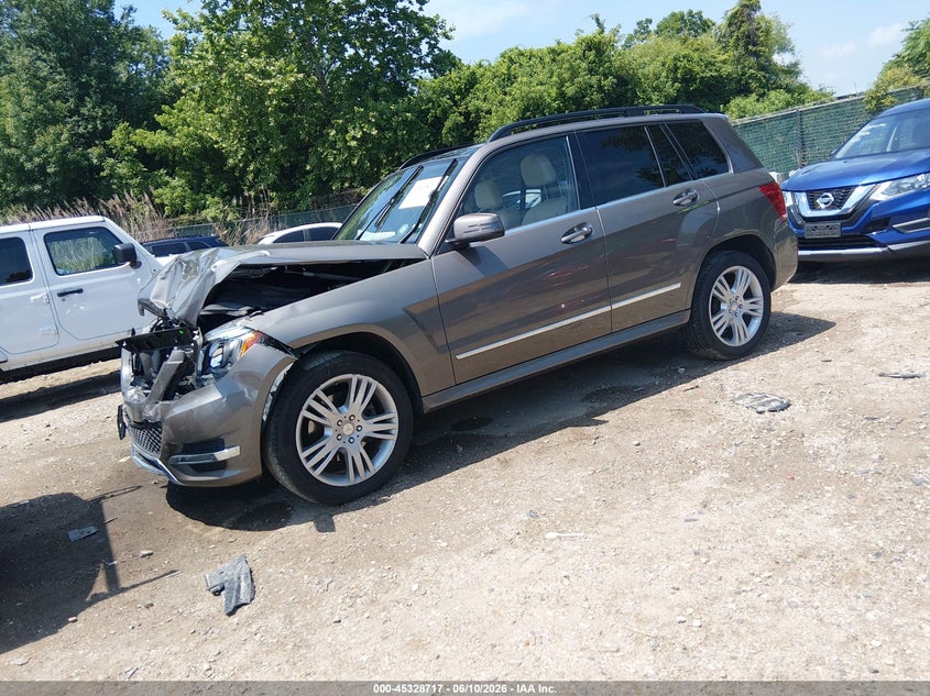 2014 Mercedes-benz Glk-klasse VIN WDCGG8JB4EG308547 IAAI salvage auction — FRONT END, Salvage - Greater Than 75% (Maryland), sold $1,650 on 2026-08-01 (photo 2)