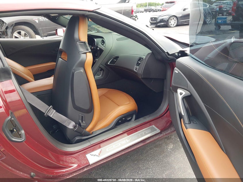 2016 Chevrolet Corvette VIN 1G1YD2D71G5112838 IAAI salvage auction — WATER/FLOOD, Salvage Title, sold $22,450 on 2026-07-16 (photo 5)