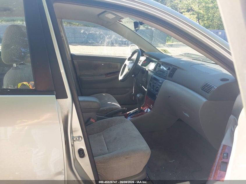 2004 Toyota Corolla VIN JTDBR32E642019073 IAAI salvage auction — FRONT & REAR, Clear (New Jersey), sold $575 on 2026-07-08 (photo 5)