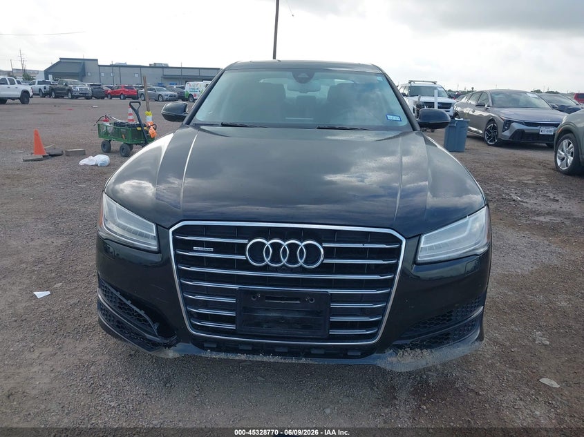 2017 Audi A8 VIN WAU44AFD2HN012457 IAAI salvage auction — WATER/FLOOD, Salvage Title, sold $2,050 on 2026-07-15 (photo 6)