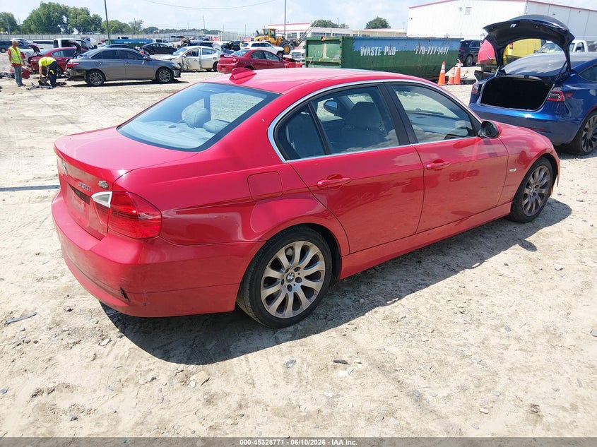 2006 BMW 3 series VIN WBAVB335X6KR79027 IAAI salvage auction — SIDE, Salvage (Georgia), sold $275 on 2026-07-16 (photo 4)