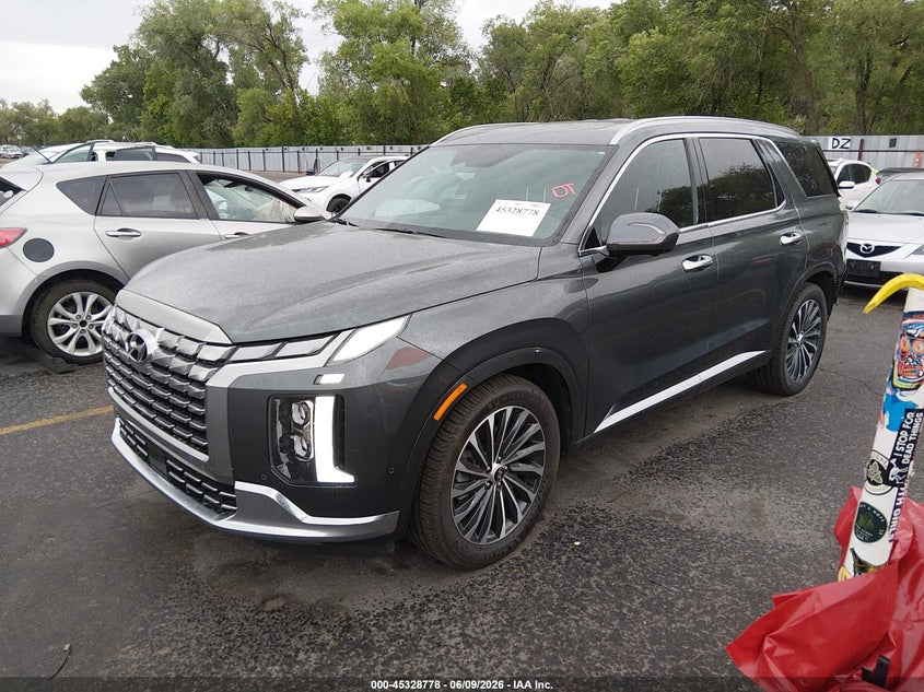 2023 Hyundai Palisade VIN KM8R7DGE0PU578819 IAAI salvage auction — REAR END, Salvage Title, sold $14,750 on 2026-07-09 (photo 2)