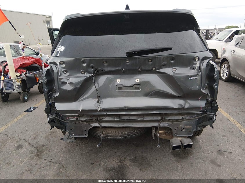 2023 Hyundai Palisade VIN KM8R7DGE0PU578819 IAAI salvage auction — REAR END, Salvage Title, sold $14,750 on 2026-07-09 (photo 6)