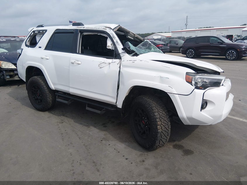 2019 Toyota 4runner VIN JTEBU5JR2K5731814 IAAI salvage auction — ROLLOVER, Salvage (North Carolina), sold $5,000 on 2026-07-15 (photo 1)
