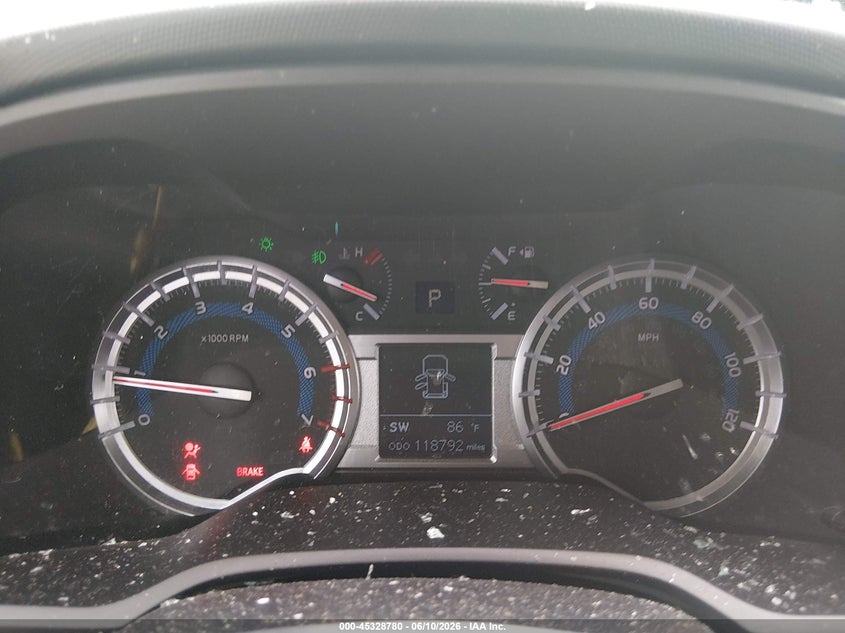 2019 Toyota 4runner VIN JTEBU5JR2K5731814 IAAI salvage auction — ROLLOVER, Salvage (North Carolina), sold $5,000 on 2026-07-15 (photo 7)