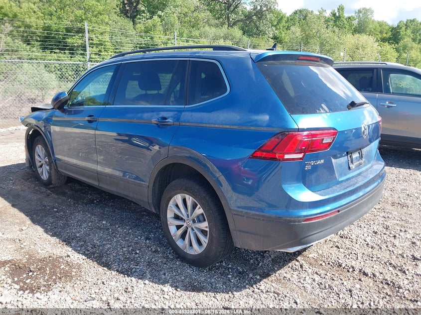 2019 Volkswagen Tiguan VIN 3VV2B7AX6KM140174 IAAI salvage auction — FRONT END, Salvage Title, sold $1,850 on 2026-09-10 (photo 3)
