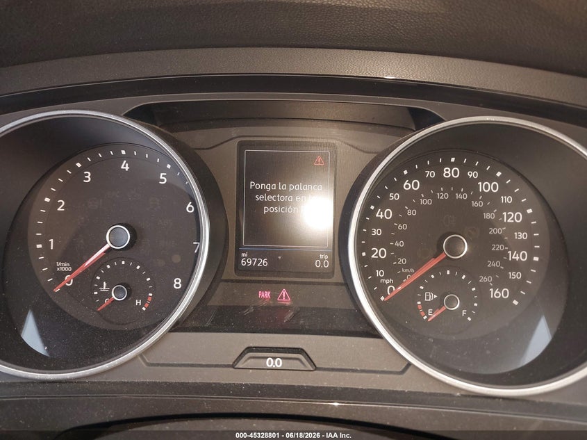 2019 Volkswagen Tiguan VIN 3VV2B7AX6KM140174 IAAI salvage auction — FRONT END, Salvage Title, sold $1,850 on 2026-09-10 (photo 7)