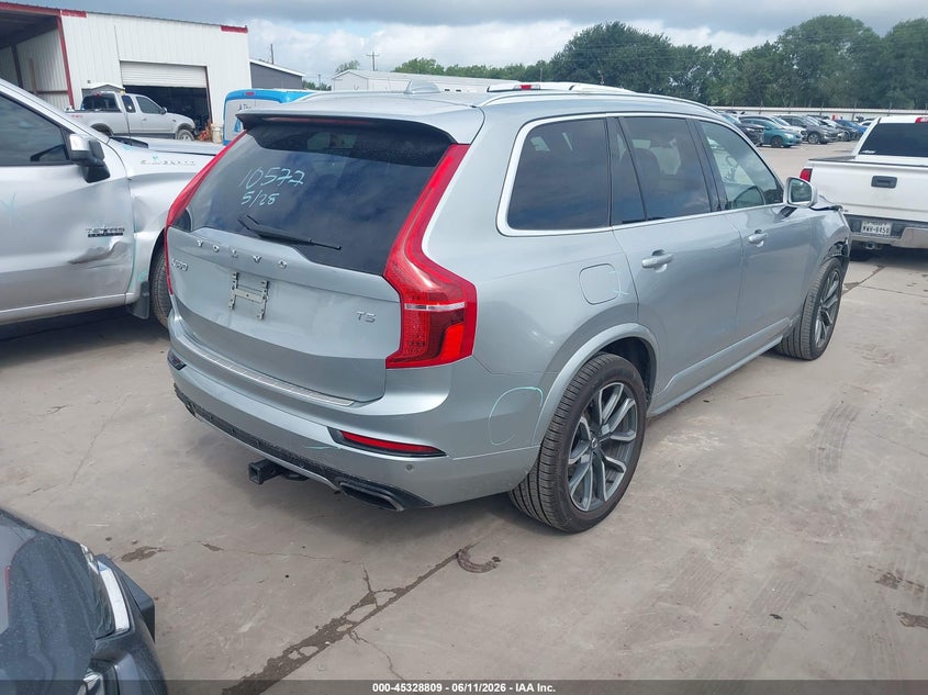 2018 Volvo Xc90 VIN YV4102KM6J1216122 IAAI salvage auction — FRONT END, Original (Texas), sold $4,350 on 2026-07-28 (photo 4)