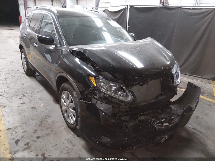2016 Nissan Rogue VIN JN8AT2MT6GW024505 IAAI salvage auction — FRONT END, Wait Title, sold $1,150 on 2026-09-06 (photo 1)