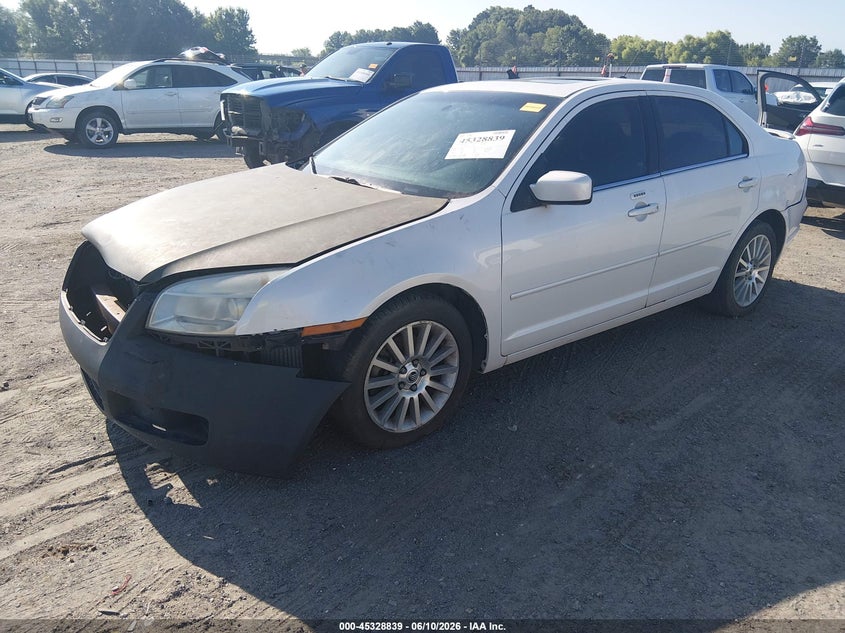 2009 Mercury Milan VIN 3MEHM08129R628626 IAAI salvage auction — NORMAL WEAR, Salvage (Arkansas), sold $125 on 2026-07-22 (photo 2)