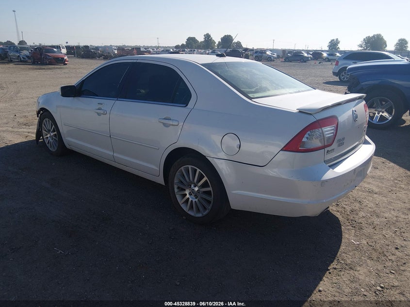 2009 Mercury Milan VIN 3MEHM08129R628626 IAAI salvage auction — NORMAL WEAR, Salvage (Arkansas), sold $125 on 2026-07-22 (photo 3)