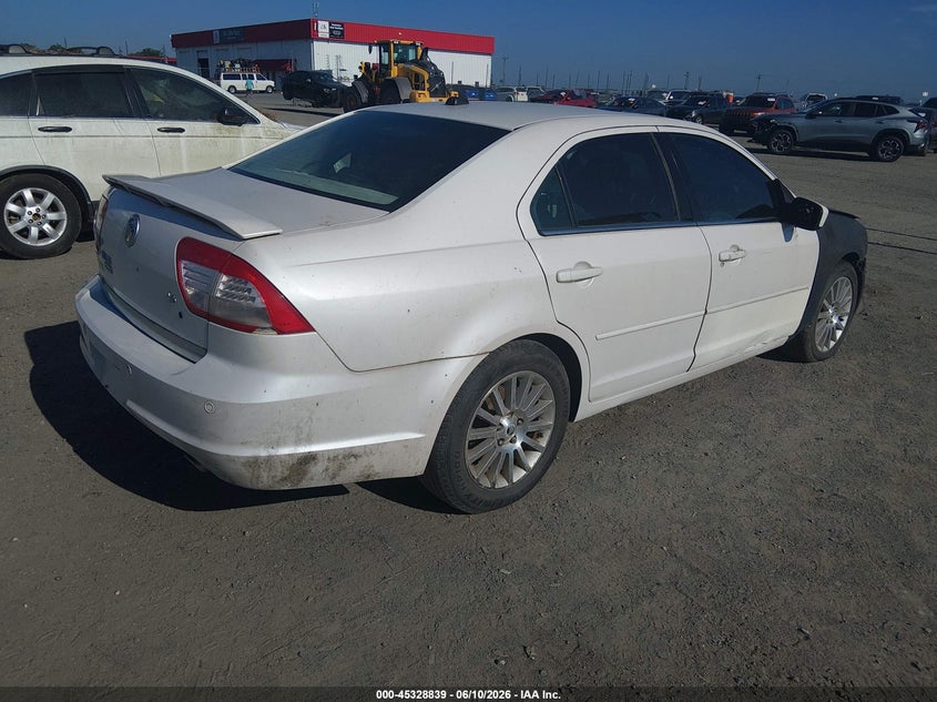 2009 Mercury Milan VIN 3MEHM08129R628626 IAAI salvage auction — NORMAL WEAR, Salvage (Arkansas), sold $125 on 2026-07-22 (photo 4)