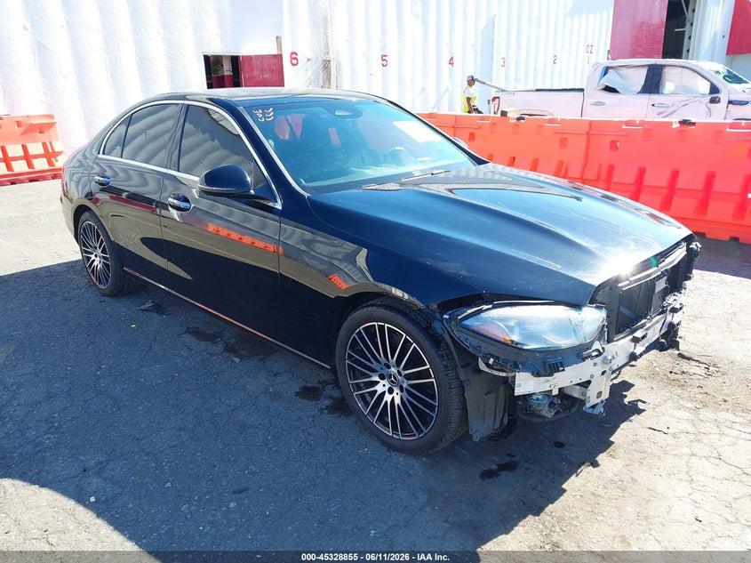 2024 Mercedes-benz C-klasse VIN W1KAF4HB9RR216895 IAAI salvage auction — FRONT END, Salvage (Oregon), sold $16,600 on 2026-07-30 (photo 1)