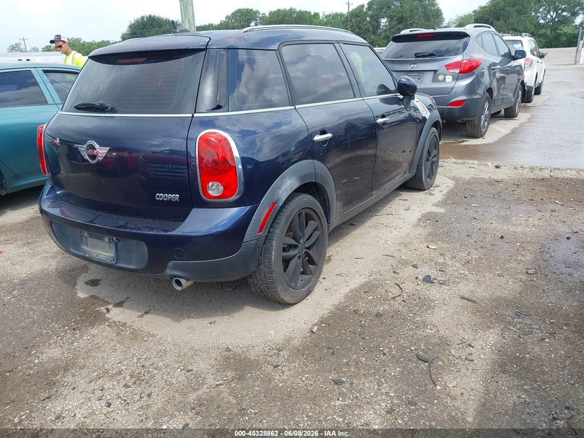 2011 Mini Cooper VIN WMWZB3C58BWM01285 IAAI salvage auction — NORMAL WEAR, Original (Texas), sold $600 on 2026-07-21 (photo 4)