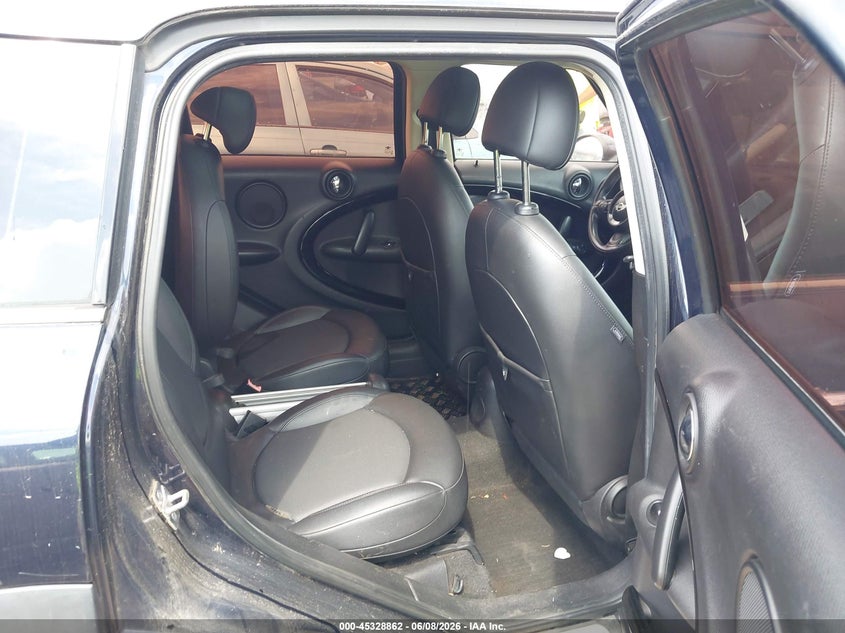 2011 Mini Cooper VIN WMWZB3C58BWM01285 IAAI salvage auction — NORMAL WEAR, Original (Texas), sold $600 on 2026-07-21 (photo 8)