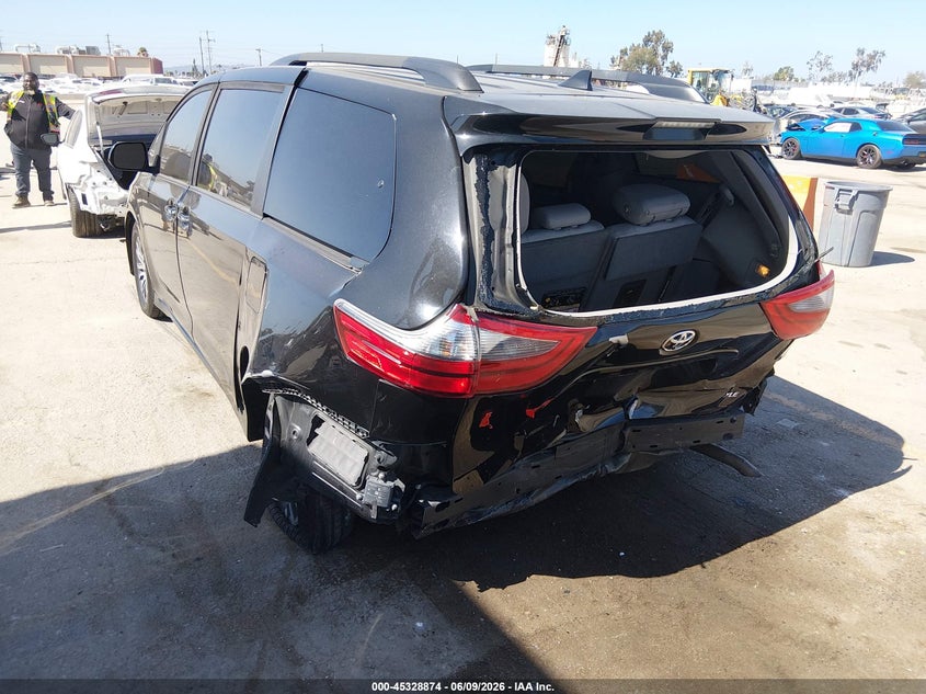 2020 Toyota Sienna VIN 5TDYZ3DC3LS039245 IAAI salvage auction — REAR END, Salvage Title, sold $4,150 on 2026-07-29 (photo 3)