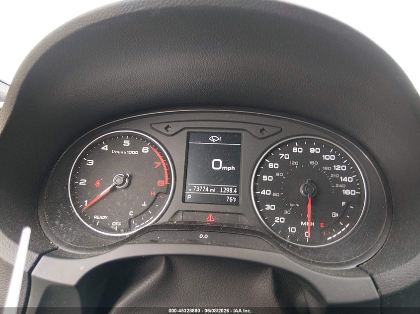 2019 Audi A3 VIN WAUAUGFF5K1010935 IAAI salvage auction — RIGHT SIDE, Salvage (California), sold $600 on 2026-07-23 (photo 7)