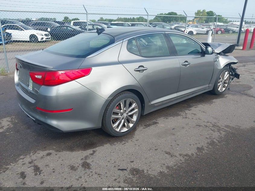 2014 Kia Optima VIN 5XXGR4A66EG284478 IAAI salvage auction — FRONT END, Salvage (Minnesota), sold $25 on 2026-07-29 (photo 4)