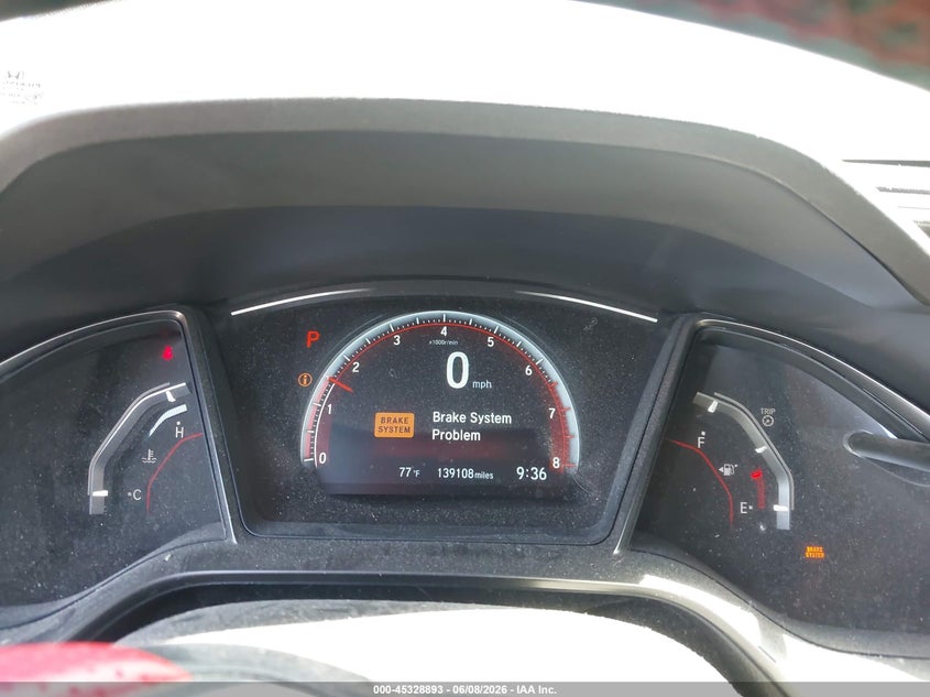 2017 Honda Civic VIN SHHFK7H91HU418112 IAAI salvage auction — RIGHT REAR, Salvage (California), sold $4,000 on 2026-07-20 (photo 7)