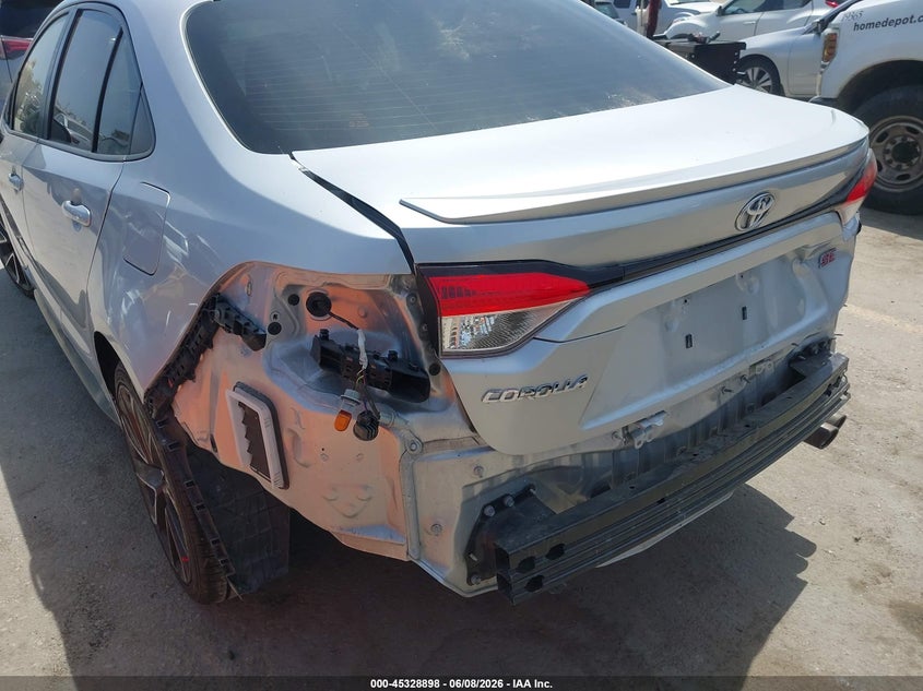 2020 Toyota Corolla VIN JTDS4RCE2LJ023688 IAAI salvage auction — REAR END, Salvage Title, sold $7,800 on 2026-07-22 (photo 6)