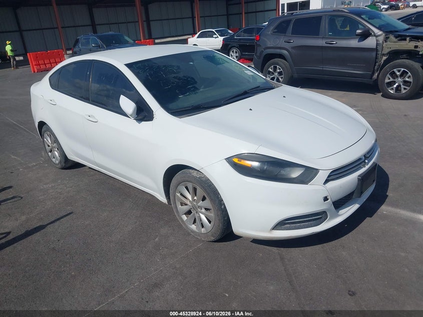2015 Dodge Dart VIN 1C3CDFDH3FD278529 IAAI salvage auction — LEFT FRONT, Salvage Title, sold $350 on 2026-07-28 (photo 1)