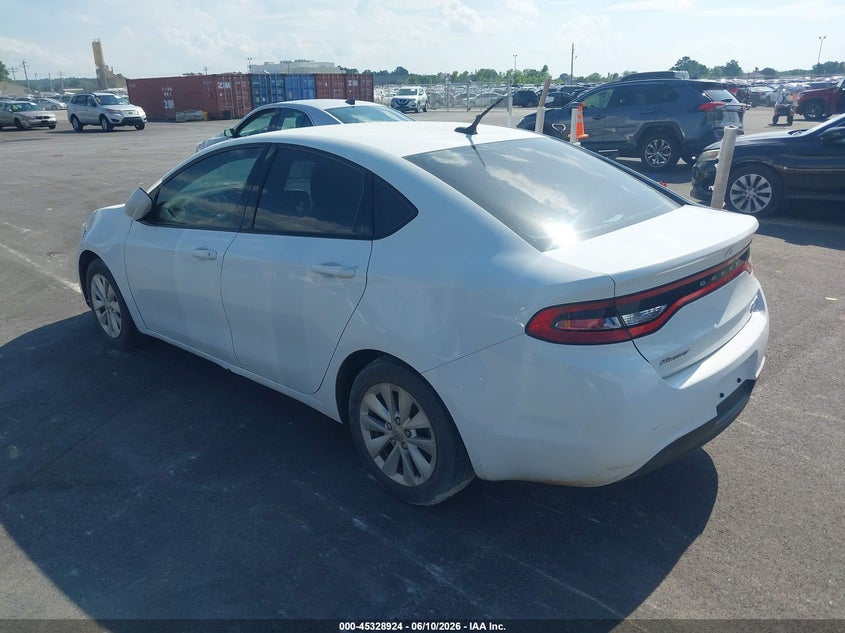 2015 Dodge Dart VIN 1C3CDFDH3FD278529 IAAI salvage auction — LEFT FRONT, Salvage Title, sold $350 on 2026-07-28 (photo 3)