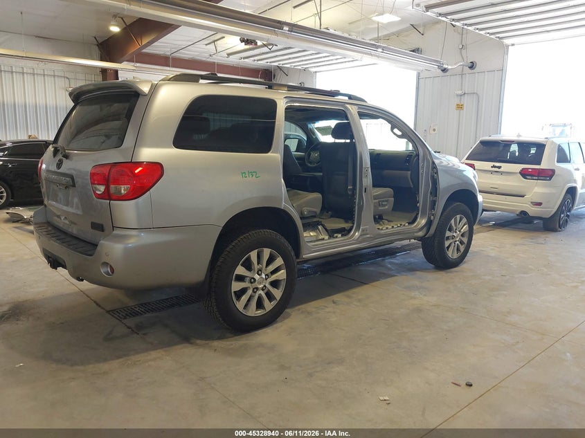 2010 Toyota Sequoia VIN 5TDJY5G15AS034801 IAAI salvage auction — SIDE, Salvage (Utah), sold $4,750 on 2026-07-10 (photo 4)