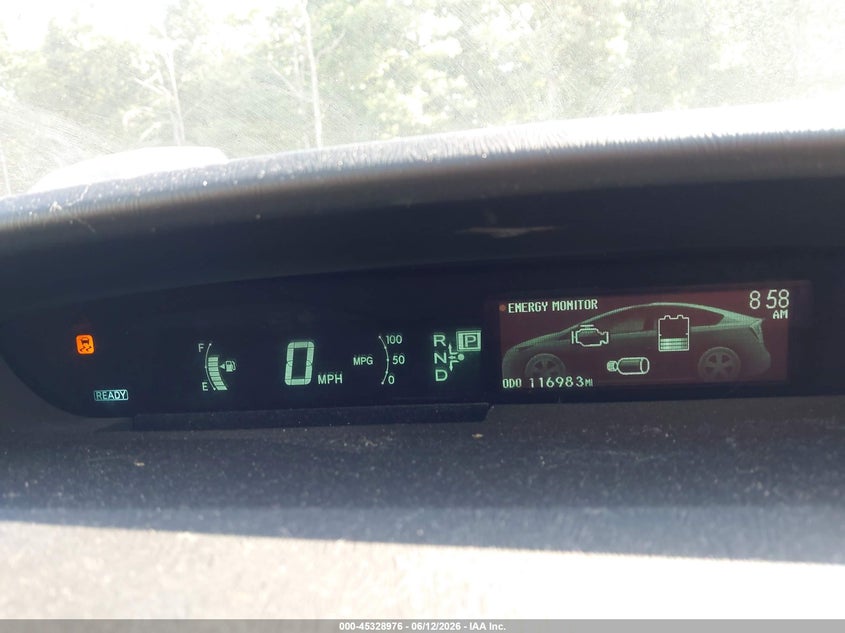 2012 Toyota Prius VIN JTDKN3DU9C1491322 IAAI salvage auction — SIDE, Salvage - 75% Or Less (Maryland), sold $2,500 on 2026-07-15 (photo 7)