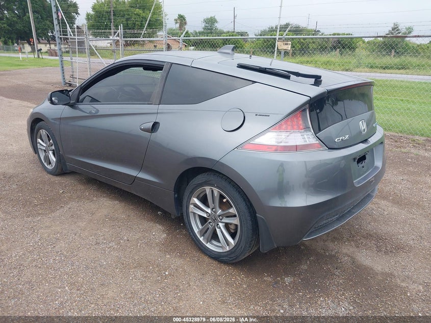 2013 Honda Cr-z VIN JHMZF1D40DS001229 IAAI salvage auction — NORMAL WEAR, Original (Texas), sold $2,000 on 2026-07-07 (photo 3)