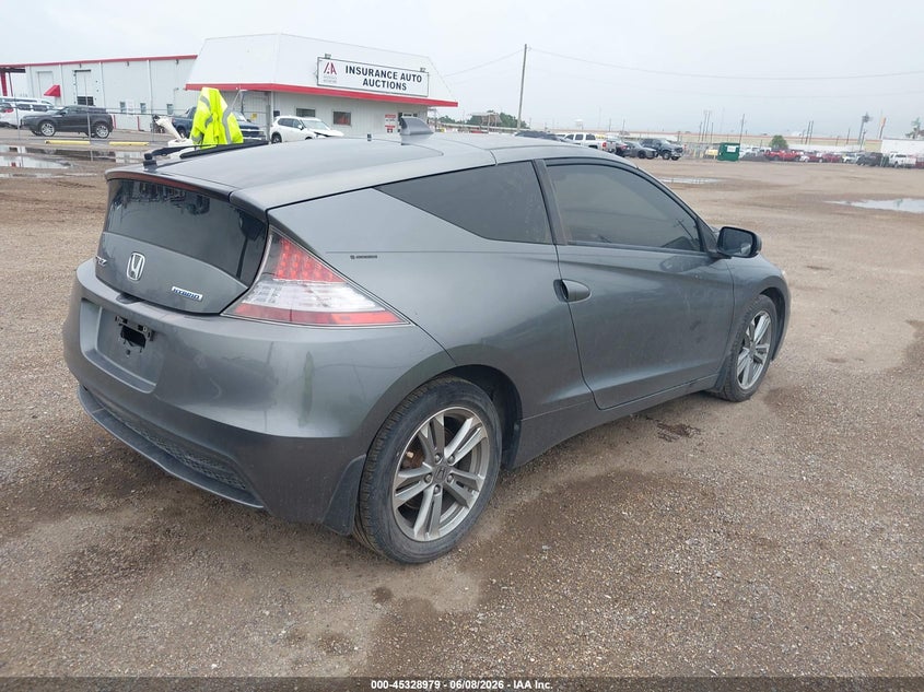 2013 Honda Cr-z VIN JHMZF1D40DS001229 IAAI salvage auction — NORMAL WEAR, Original (Texas), sold $2,000 on 2026-07-07 (photo 4)