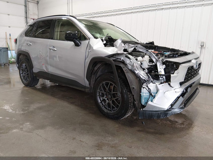 2019 Toyota Rav 4 VIN JTMLWRFV1KD013998 IAAI salvage auction — FRONT END, Original (Alaska), sold $4,100 on 2026-08-02 (photo 1)