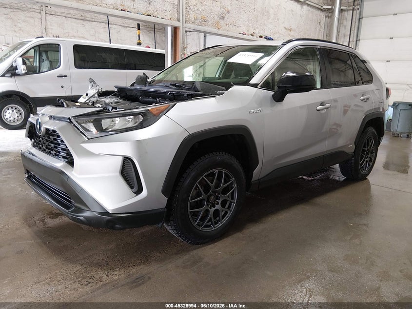 2019 Toyota Rav 4 VIN JTMLWRFV1KD013998 IAAI salvage auction — FRONT END, Original (Alaska), sold $4,100 on 2026-08-02 (photo 2)