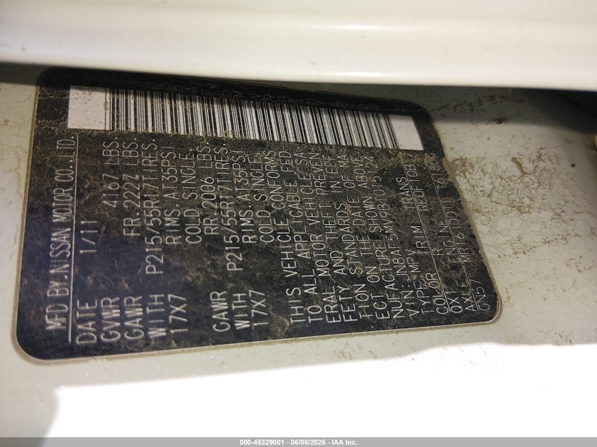 2011 Nissan Juke VIN JN8AF5MV9BT015124 IAAI salvage auction — NORMAL WEAR, Clear (Colorado), sold $400 on 2026-07-14 (photo 9)