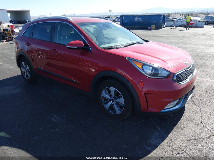 2019 Kia Niro VIN KNDCD3LD4K5304973 IAAI salvage auction — LEFT FRONT, Salvage (Nevada), sold $6,100 on 2026-07-25 (photo 1)