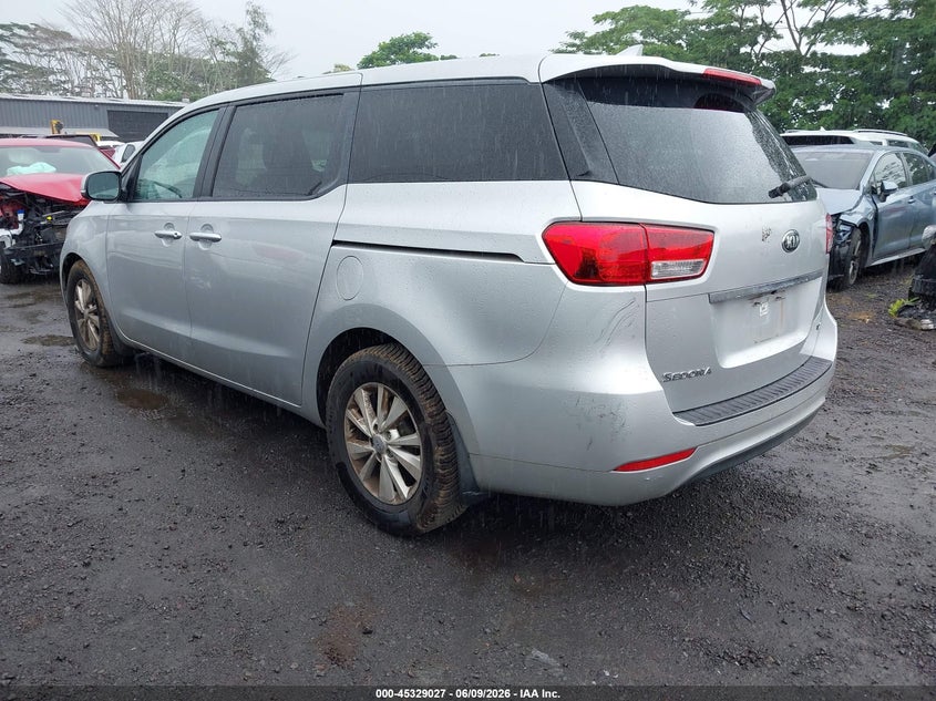 2018 Kia SEDONA VIN KNDMB5C16J6380232 IAAI salvage auction — UNDERCARRIAGE, Salvage Title, sold $300 on 2026-07-21 (photo 3)