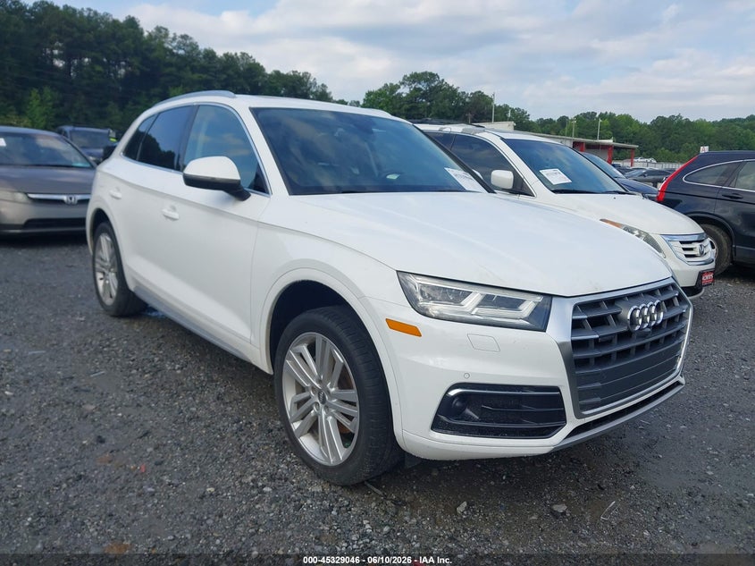 2018 Audi Q5 VIN WA1CNAFY0J2088212 IAAI salvage auction — REAR END, Salvage (Georgia), sold $3,700 on 2026-07-07 (photo 1)