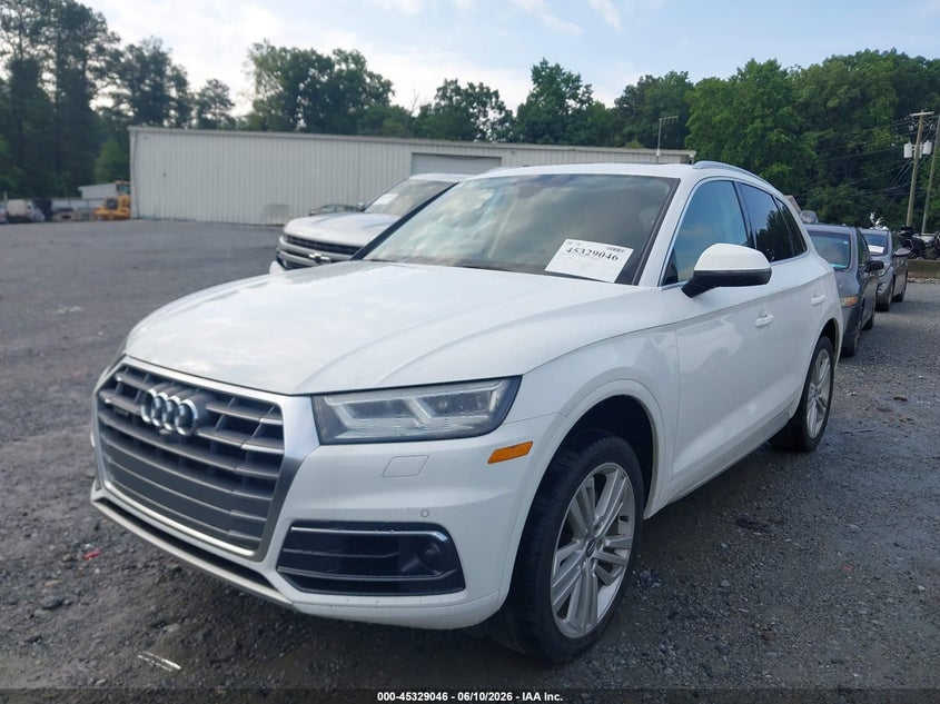 2018 Audi Q5 VIN WA1CNAFY0J2088212 IAAI salvage auction — REAR END, Salvage (Georgia), sold $3,700 on 2026-07-07 (photo 2)